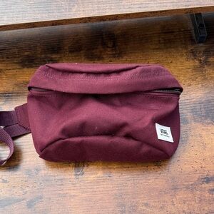Vans Maroon Belt Bag